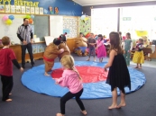 Sumo Wrestling at our Holiday Programme.